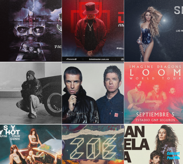 Agenda de viajes a conciertos desde Querétaro Septiembre 2025