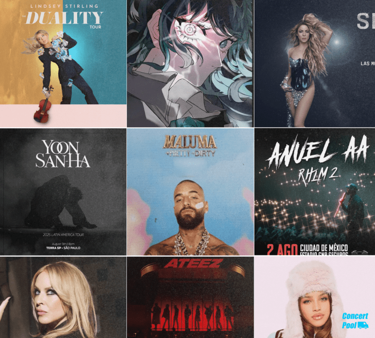 Transportes a conciertos desde Querétaro: eventos agosto 2025